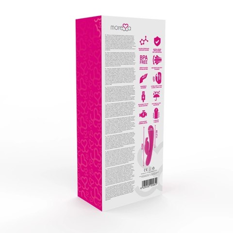 Moressa Telmo Premium silikonowy model intymny 19,5 cm USB LED