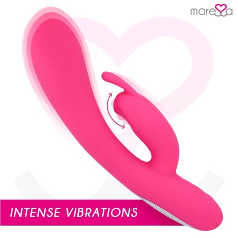 Moressa Telmo Premium silikonowy model intymny 19,5 cm USB LED