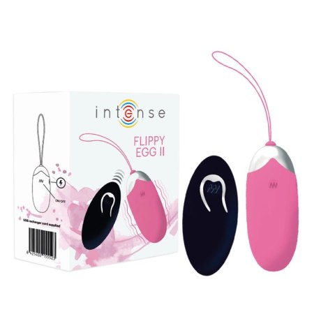 Intense Flippy II Wibrujący System Intymny z Pilotem Rożowy USB