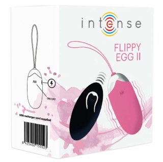 Intense Flippy II Wibrujący System Intymny z Pilotem Rożowy USB
