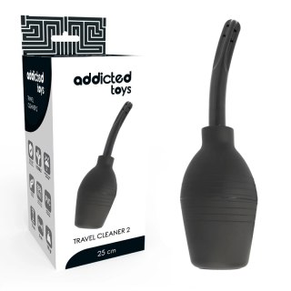 Addicted Toys Squeez - higieniczny system do płukania, 220 ml, czarny