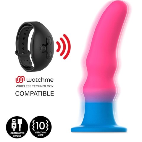 MYTHOLOGY KUNO UTOPIA S - Model z wibracją, Watchme, silikon premium, multikolor