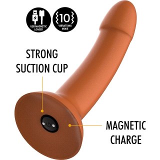 MYTHOLOGY Rune Royal M - Model silikonowy z wibracją, złoty, Watchme