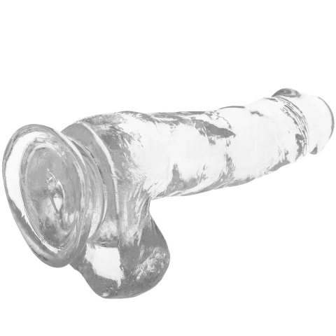XRAY Model Clear żelowy 18,5 cm transparentny z kulkami, przyssawka