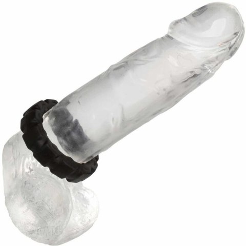 CalExotics Alpha Prolong Ring silikonowy czarny 2,5 cm wodoodporny
