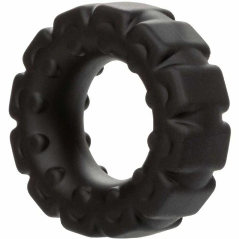 CalExotics Alpha Prolong Ring silikonowy czarny 2,5 cm wodoodporny