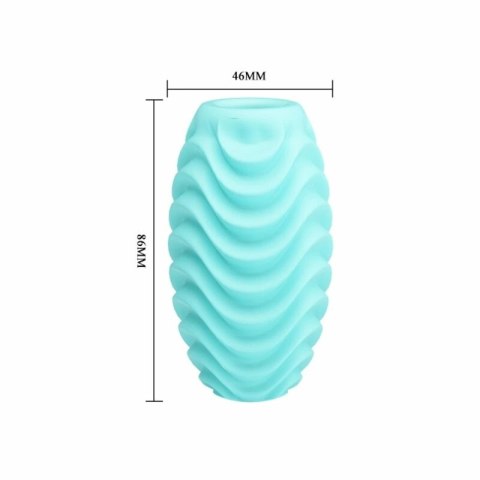Pretty Love Fantastic Egg Turkusowy - Dwustronna Maszyna Intymna TPR