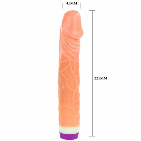 Baile FALE Intymny Model Wibracyjny 22,5 cm, naturalny kolor