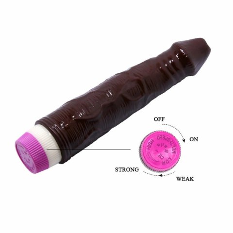 Baile Fale System Wibracyjny 23 cm brązowy - regulowana prędkość