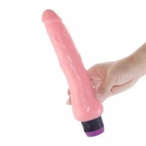 Baile Model RealTouch 19,5 cm - winylowy wibrator wielofunkcyjny
