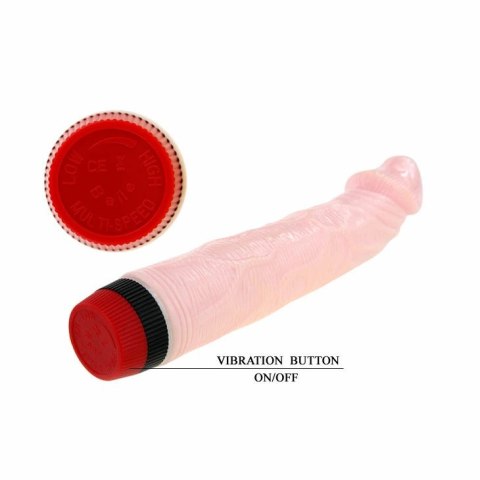 Baile Rockin Dong Model I Cyber Skin wibracje TPR 21,5cm multibiegowy