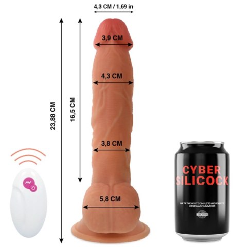 Cyber Silicock Pan John 23.9 cm - system zdalnego sterowania, silikonowy