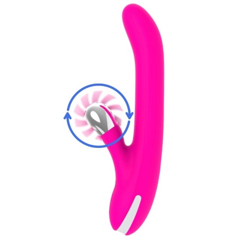 Diversia Bunny Rotation 24 cm - model obrotowy silikonowy z ładowaniem USB