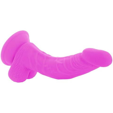 Diversia Wibrujący Model Intymny Elastyczny Fioletowy 21,5 cm TPE