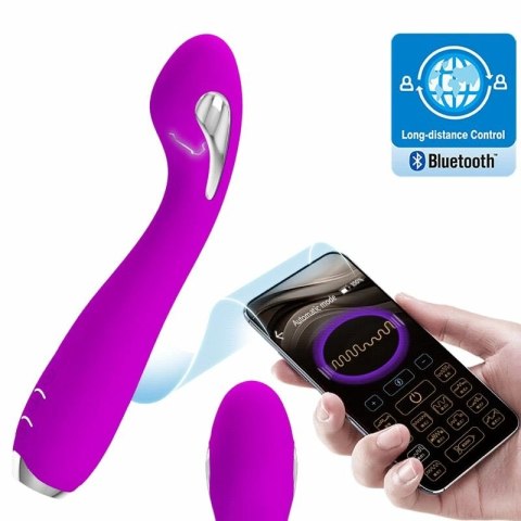 Pretty Love Hector Violet - Wibrator Elektroimpulsowy z Aplikacją, USB