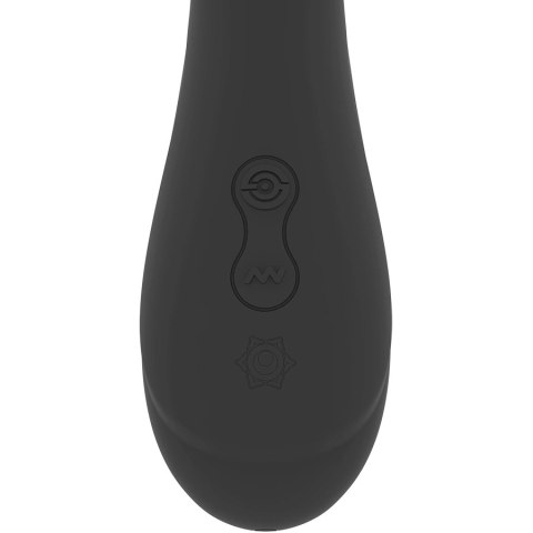 Rithual Kriya G-Point Akumulator Czarny - Silikon Medyczny, 10 Trybow