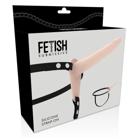 Fetish Submissive Uprząż Intymna Silikonowa 15 cm - Uniwersalny Rozmiar