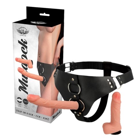 Harness Attraction RNES Murdock zestaw uprzęży 2 anatomiczne wkłady 19,8/15cm