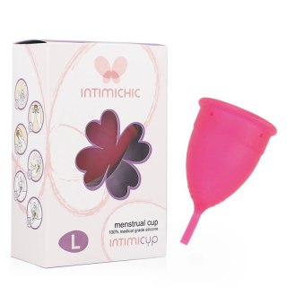 Intimichic Kubeczek Menstruacyjny Medyczny Silikon Rozmiar L