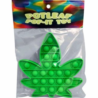 Kheper Games Pop-It Antystresowy Silikonowy Liść Zielony
