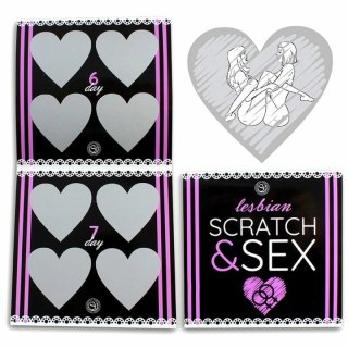 Secret Play Scratch & Fun Gra dla Par - Wersja Lesbijek, wielojęzyczna