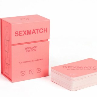 SecretPlay Sexmatch Bondage Edition - gra karciana dla par, 89 kart