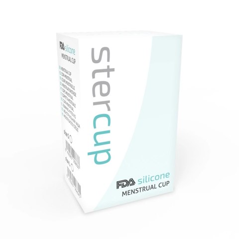 Stercup Kubeczek menstruacyjny silikonowy FDA Aquamarine L 24ml