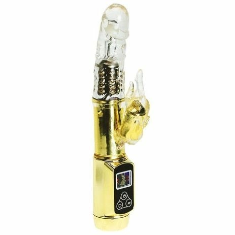 Baile Rabbit Siberia Passion Gold - model rotacyjny, złoty, 5 prędkości