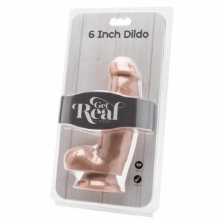 Get Real Model 12 cm z powłoką skorzaną, realistyczny wygląd, PCV