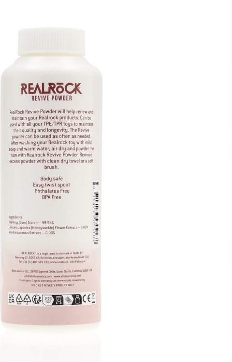 RealRock Revive Powder 120g - Proszek pielęgnacyjny TPE/TPR