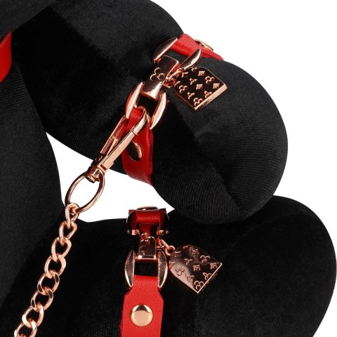 Rimba Rabbit Bondage Velvet Pluszowy Duży Czarny Model Dekoracyjny