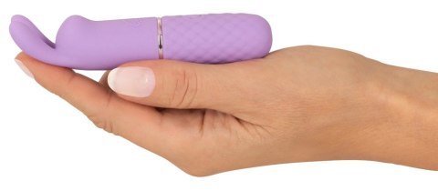 Cuties Rabbit Vibe Purple 5.0 - mini urządzenie wibrujące, 10 trybow