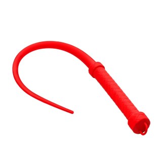 XR Brands Viper Tail bat silikonowy czerwony 61 cm
