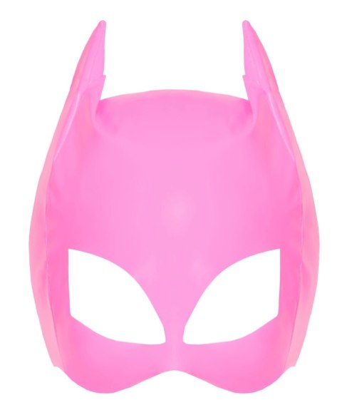 Black Level Mask Winylowa Koci Styl Rożowa S-L Anatomiczna