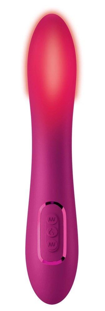 JimmyJane Solis Form 6 silikonowy wibrator z funkcją podgrzewania 22 cm