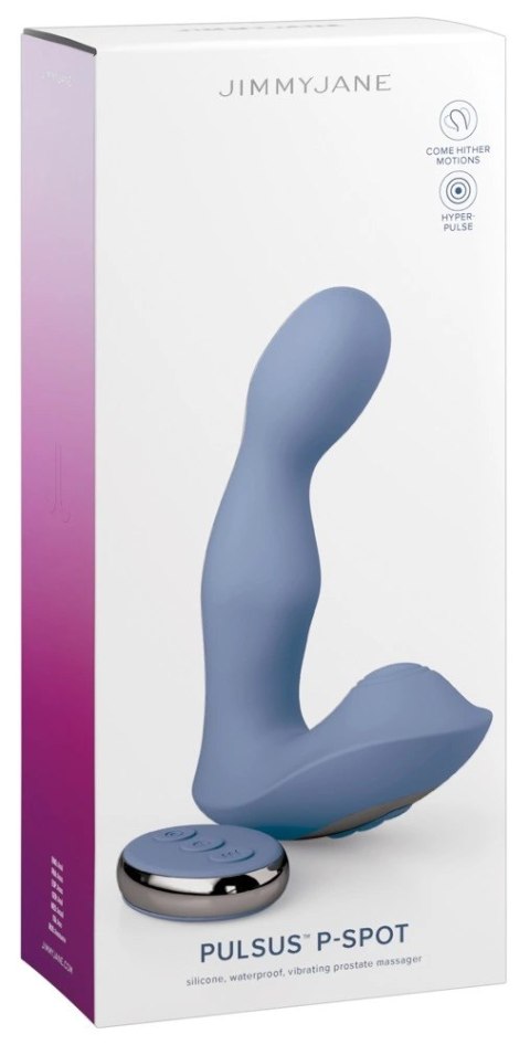 Jimmyjane Pulsus P-Spot - model stymulujący z pilotem, czarny