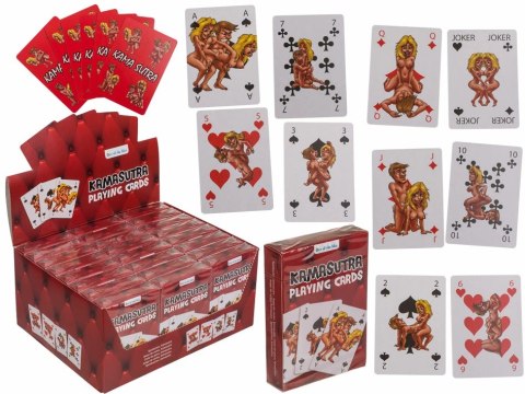 Kamasutra Karty do Gry 54 Ilustrowane Pozycje - Zestaw Rozrywkowy