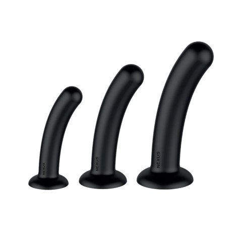 Nexus Dilating Set S/M/L - Zestaw silikonowych modeli z przyssawkami