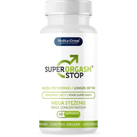SUPERO Super Orgasm Stop 60 kapsułek - wsparcie kontroli czasu