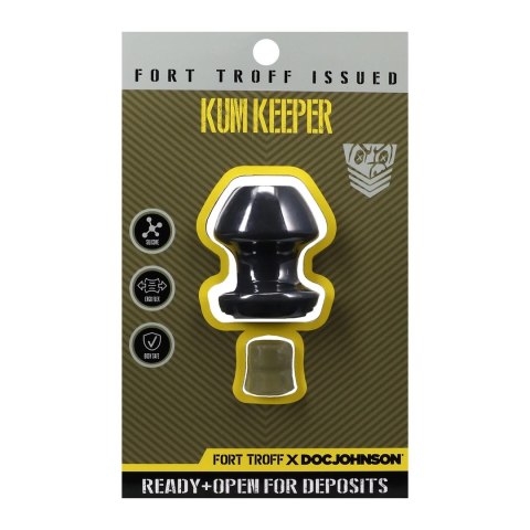 Doc Johnson Kum Keeper Small - silikonowy korek z systemem wymiennym