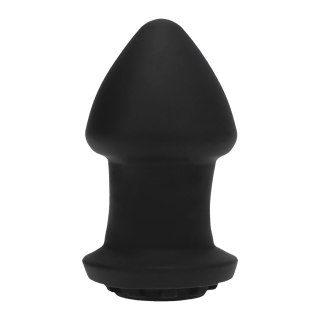 Doc Johnson Robo Rimmer X - Wibrujący Plug z Funkcją Rotacji, Czarny
