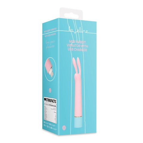Loveline Mini kroliczek USB Arctic Blue - kompaktowy wibrator