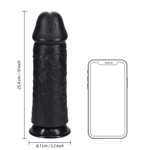 RealRock Model 24,5 cm - anatomiczny model z przyssawką, gruby