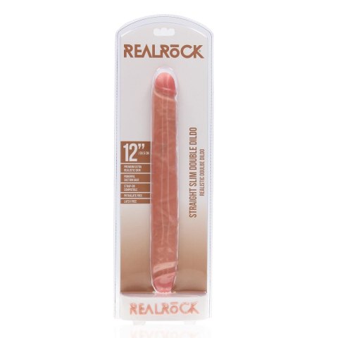 RealRock Model Dwustronny 35,6 cm - Elastyczny, Anatomiczny Rozmiar