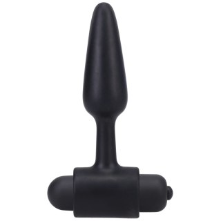 Doc Johnson Intimate Plug 8 cm silikonowy z systemem wibracji
