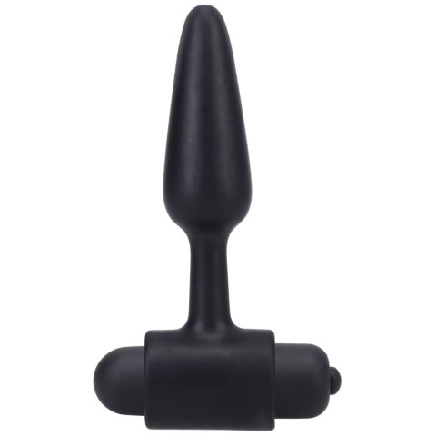 Doc Johnson Intimate Plug 8 cm silikonowy z systemem wibracji