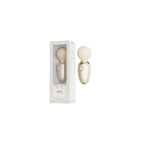 ZALO Ava Mini masażer Smart Wand silikonowy, Bluetooth, podgrzewanie