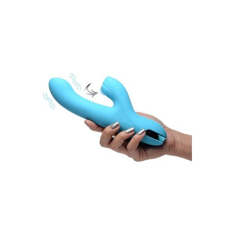 XR Brands 5 Star Rabbit silikonowy wibrator pulsująco-wibrujący IPX7