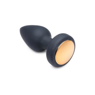 XR Brands silikonowy korek LED mały - 7 trybow, pilot, 5 kolorow