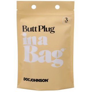Doc Johnson Plug analny Classic 8 cm, uniwersalny rozmiar, czarny
